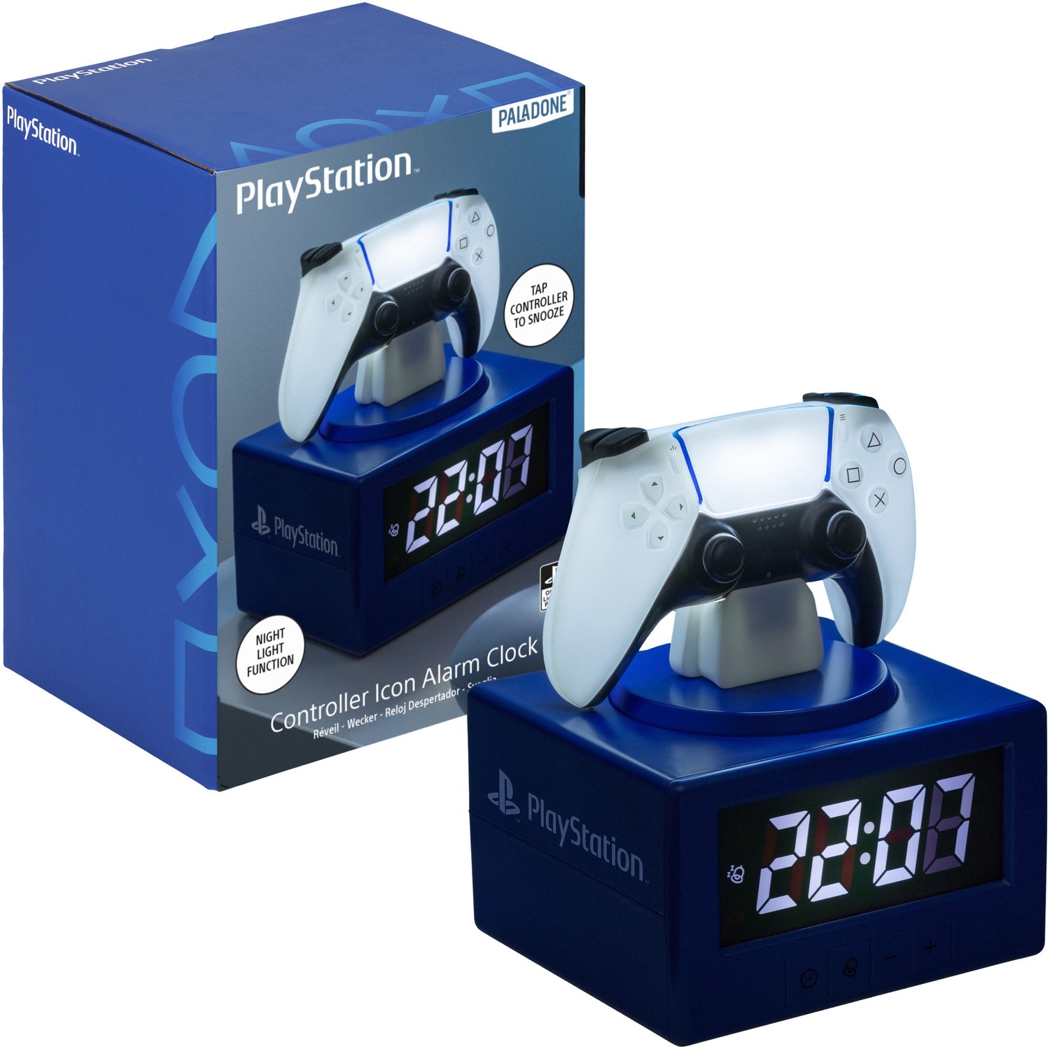 Paladone - PlayStation Controiller Alarm Clock - Väckarklocka