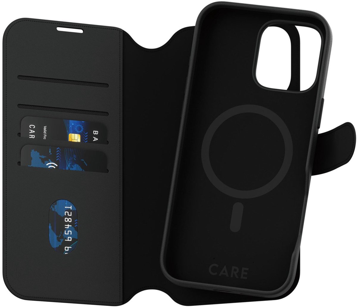 CARE by PanzerGlass Case Feature Tango Two-in-One Wallet Case iPhone 16 Pro Max