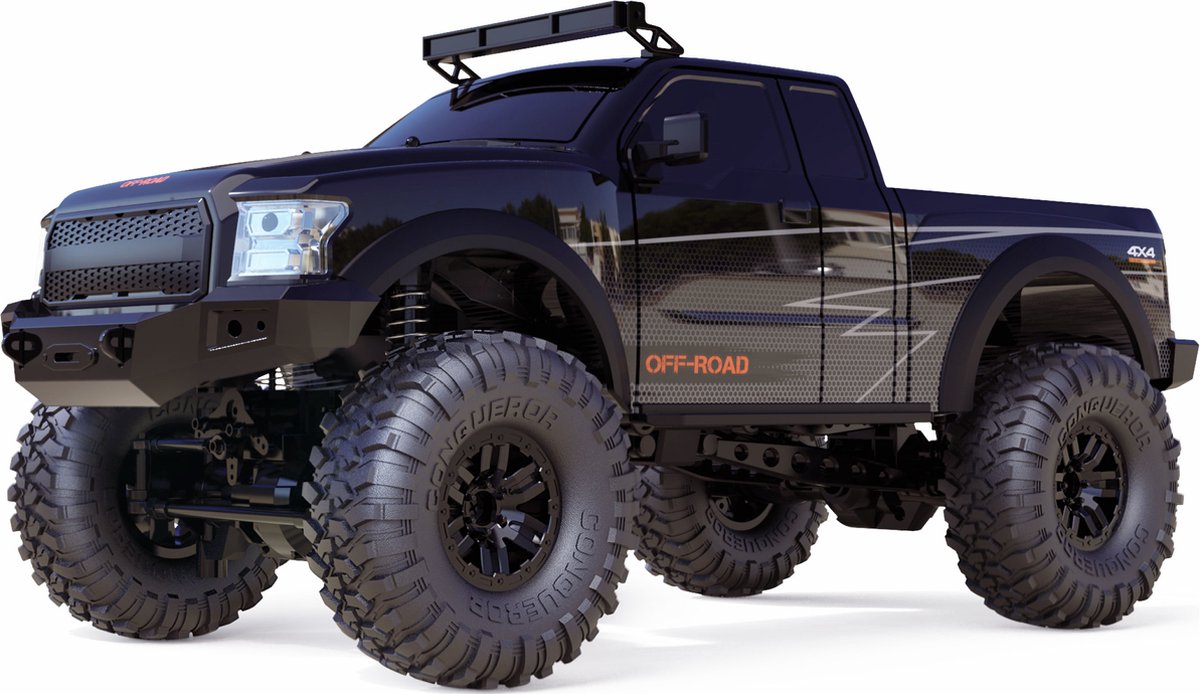 Amewi Dirt Climbing Pick-Up Crawler 4WD 1:10 RTR Black