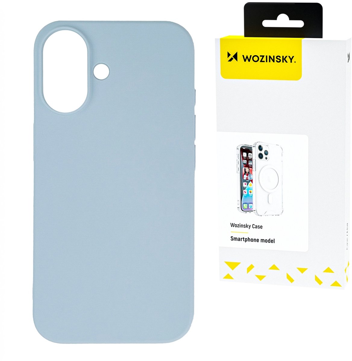 Wozinsky Silicone Case for Samsung Galaxy S25+ - Blue