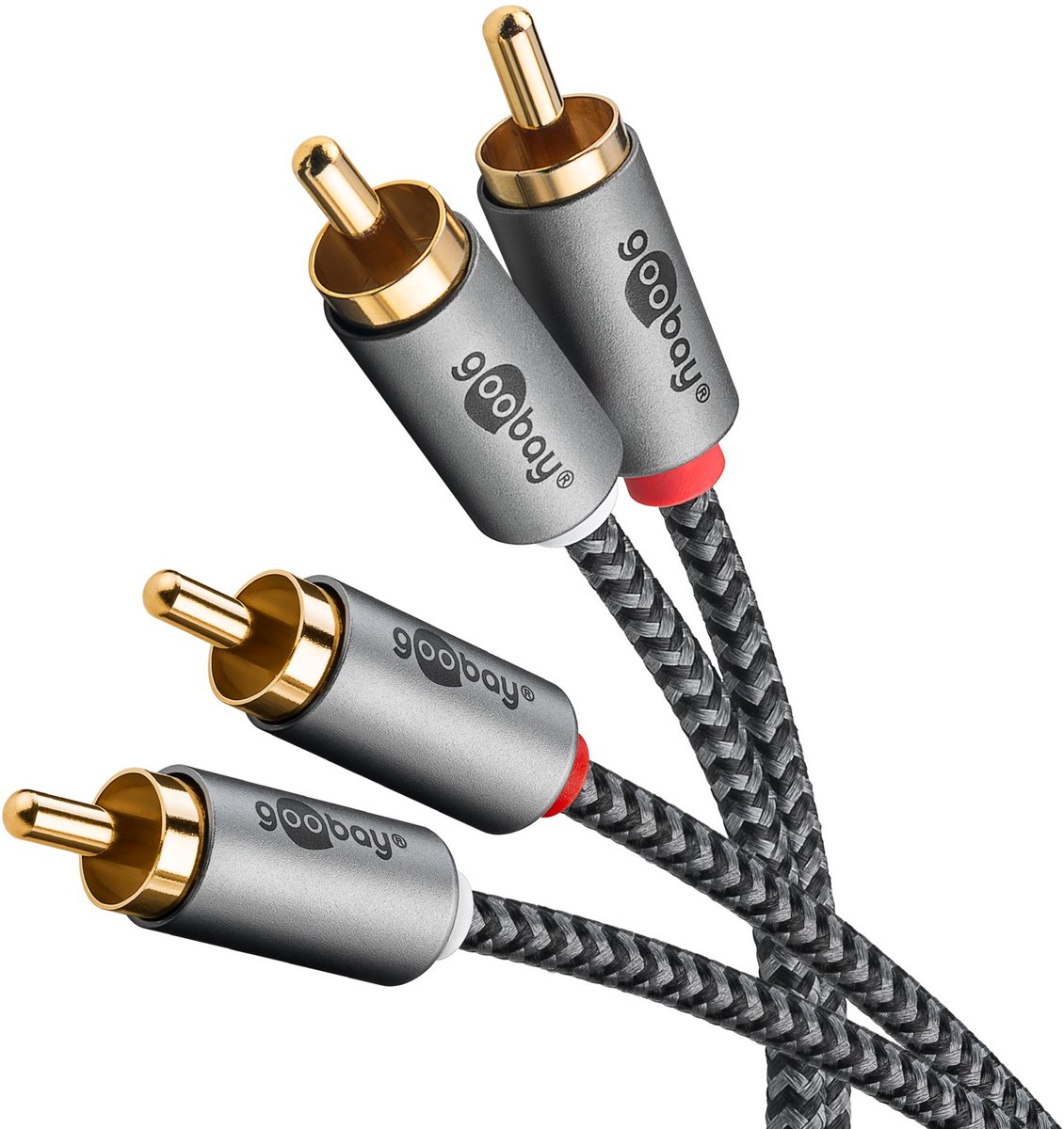 Stereo RCA-kabel 1 m