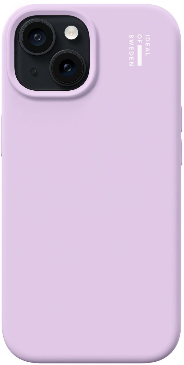 IDEAL OF SWEDEN Silicone MagSafe Case för iPhone 13, 14, 15, 16e och 17e Lavender Milk