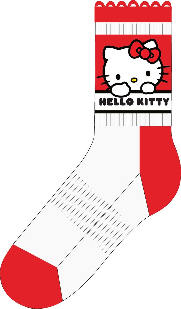 Happy Socks Hello Kitty Kawaii Short Crew Sneaker Sock 36-40