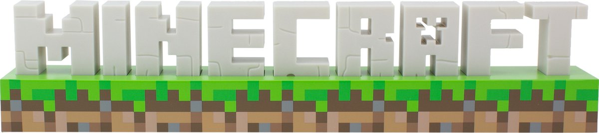 Minecraft Logo Light 41cm