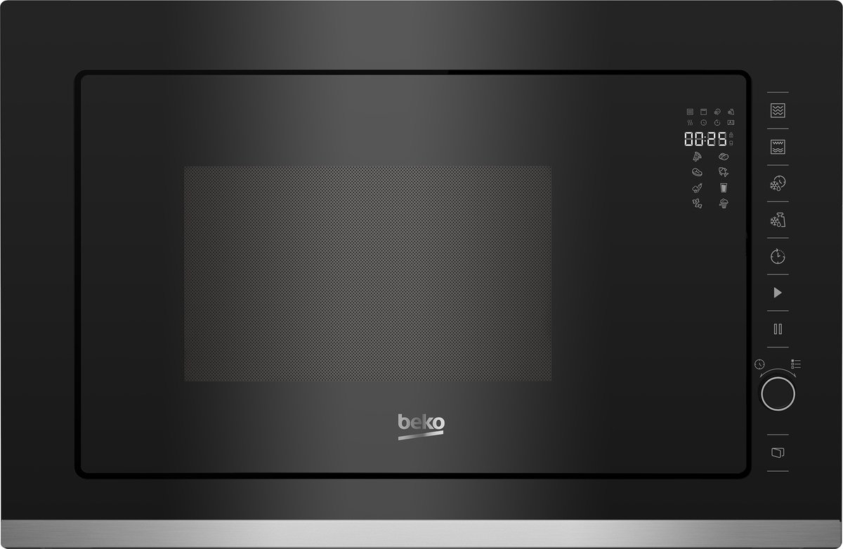Microondas con Grill Integrado Beko BMGB25333X | Negro | 25 L | 900 W