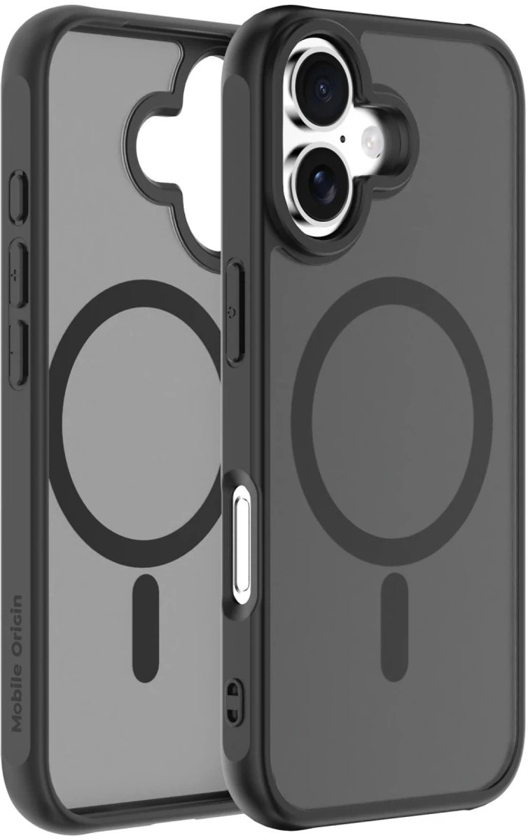 Mobile Origin Hybrid MagSafe Case - matte black - iPhone 17 Pro