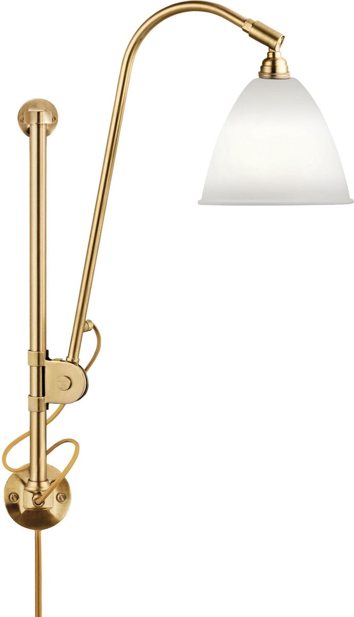 GUBI Lampada da parete Bestlite BL5 Bone china-ottone