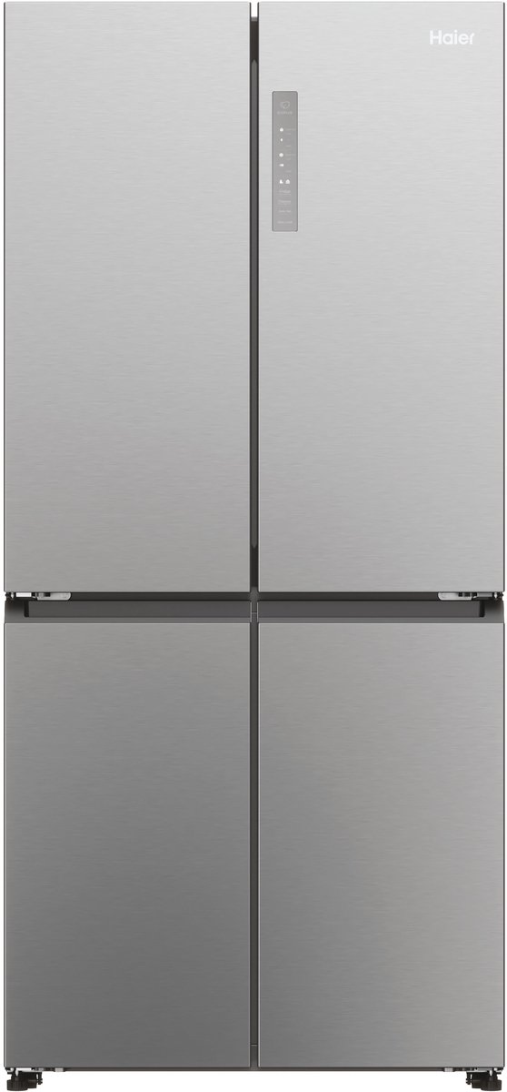 Frigorífico Americano Haier HCR3818ENMM | 467 L | Clase E | Platino, Acero inoxidable