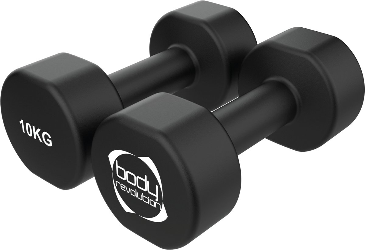 Neoprene dumbbell Body Revolution 10kg (x2)