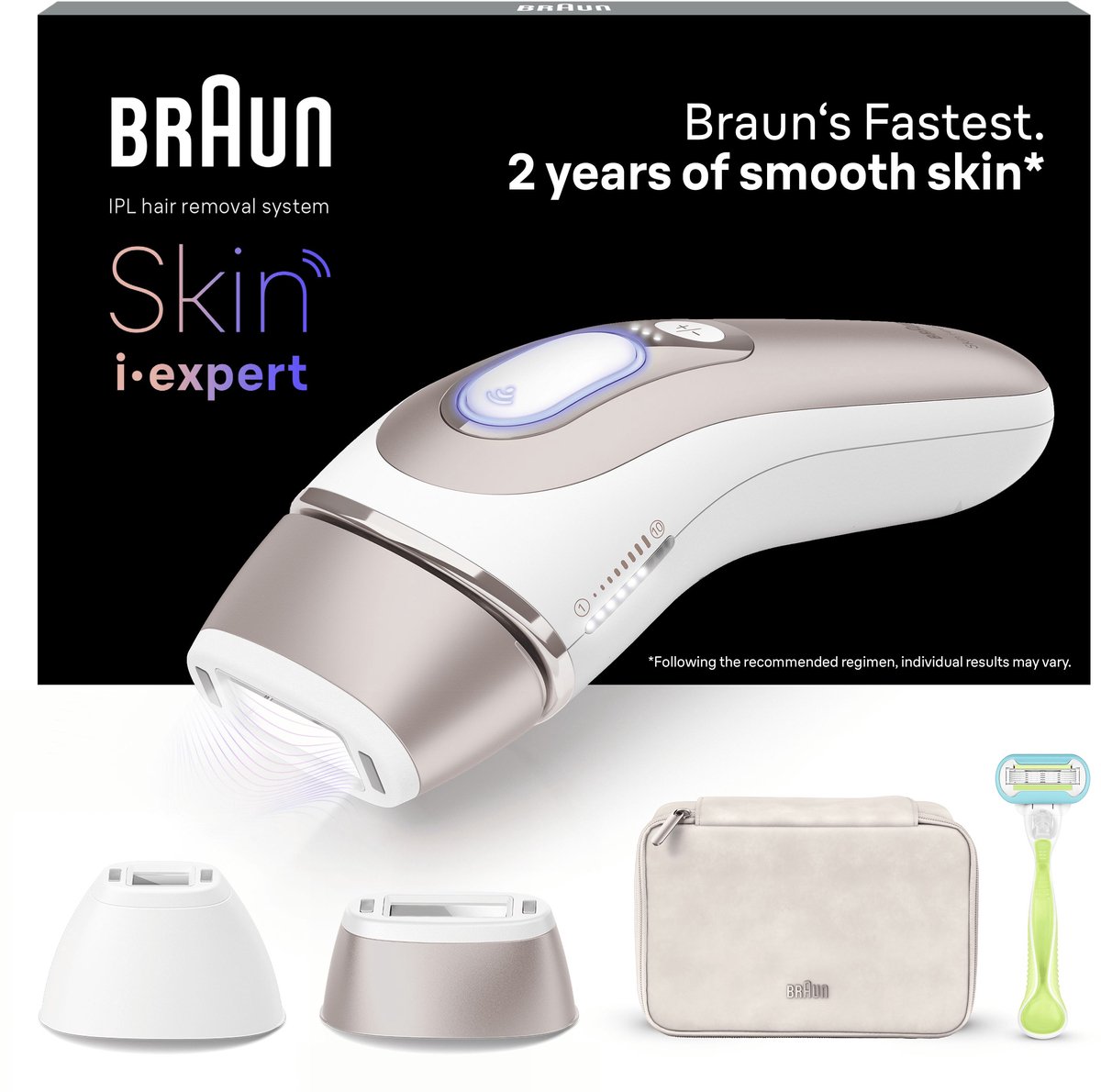 DEPILADORA BRAUN IPL PL7147 WHT/BRNZ BO