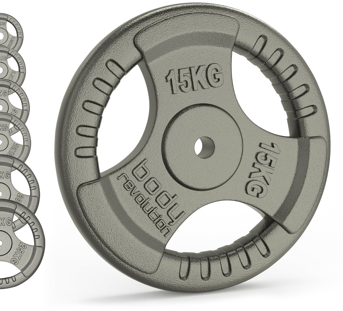 Cast iron discus Body Revolution 15kg (x2)