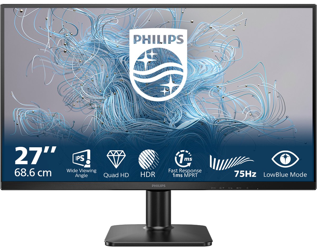 27" Philips 27E2N1500L - 2560x1440 (QHD) - 75Hz - IPS