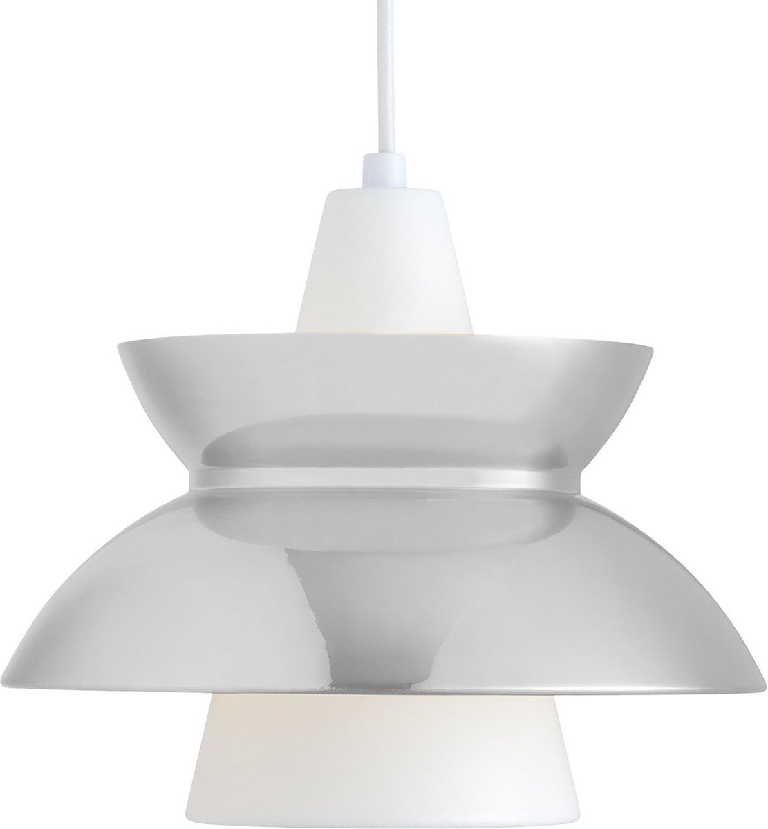 Louis Poulsen Lampadario Doo-Wop Acciaio inossidabile