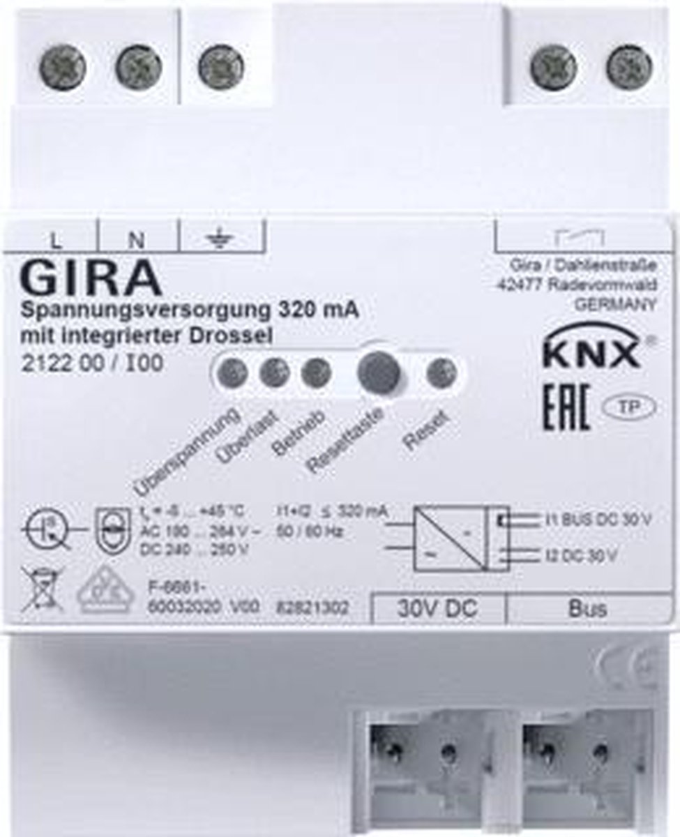 GIRA 212200 Alimentatore