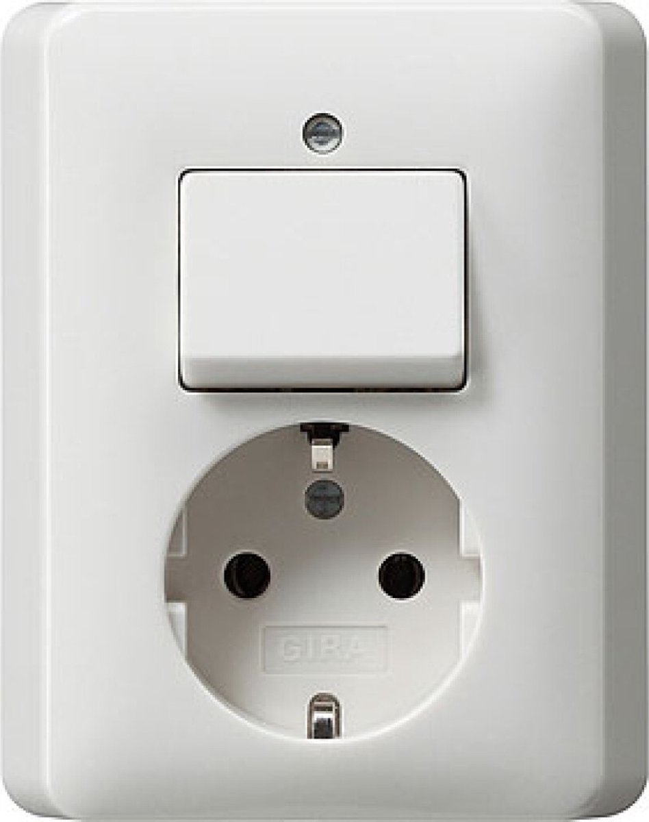 GIRA Commutatore Bianco puro 017603 1 pz.