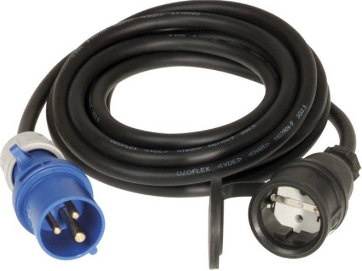 SIROX 351.005 Kit adattatore da campeggio / cavo adattatore CEE 16 A 230 V 1 pz.