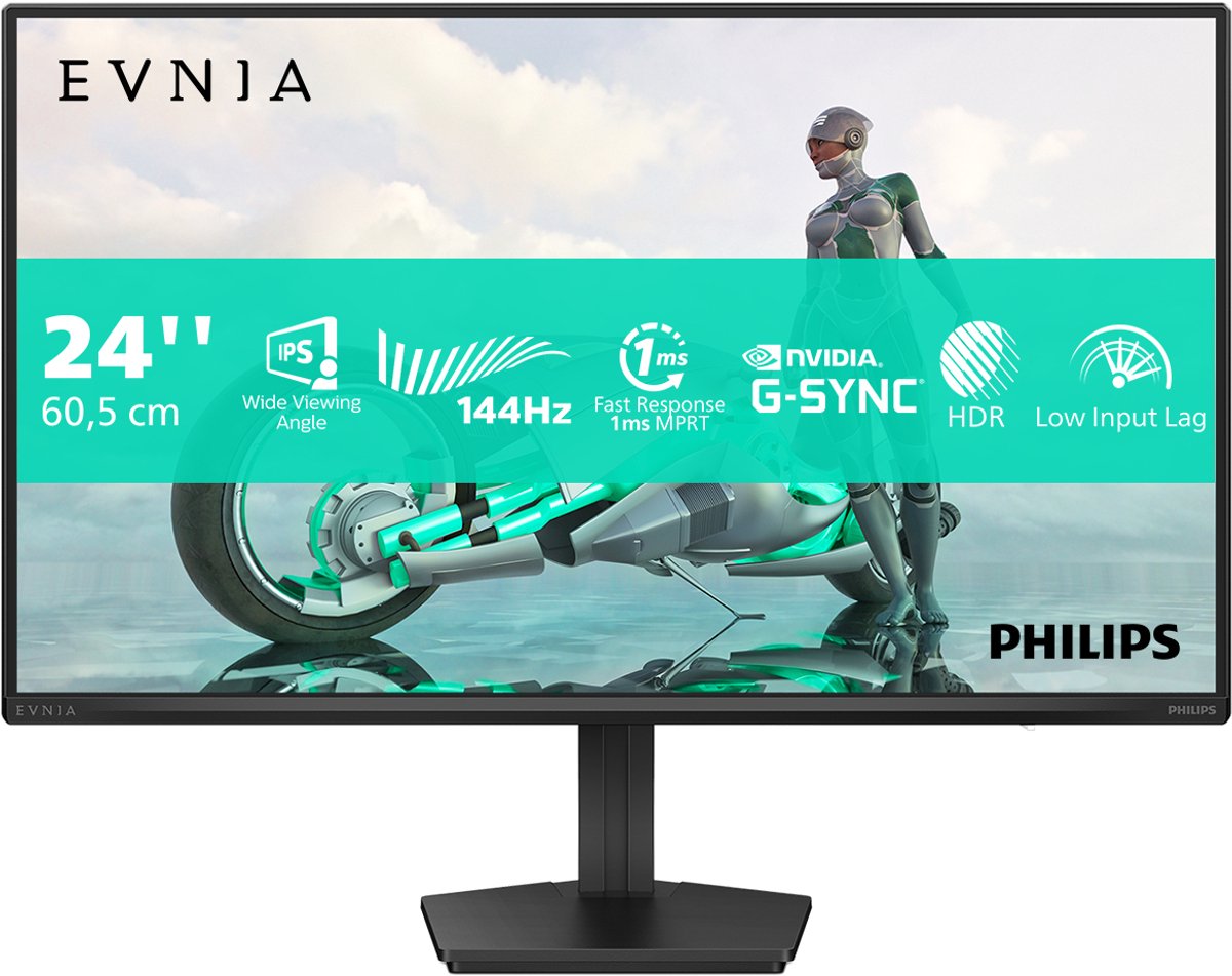 24" Philips Evnia 3000 24M2N3200NF - 1920x1080 (FHD) - 144Hz - IPS