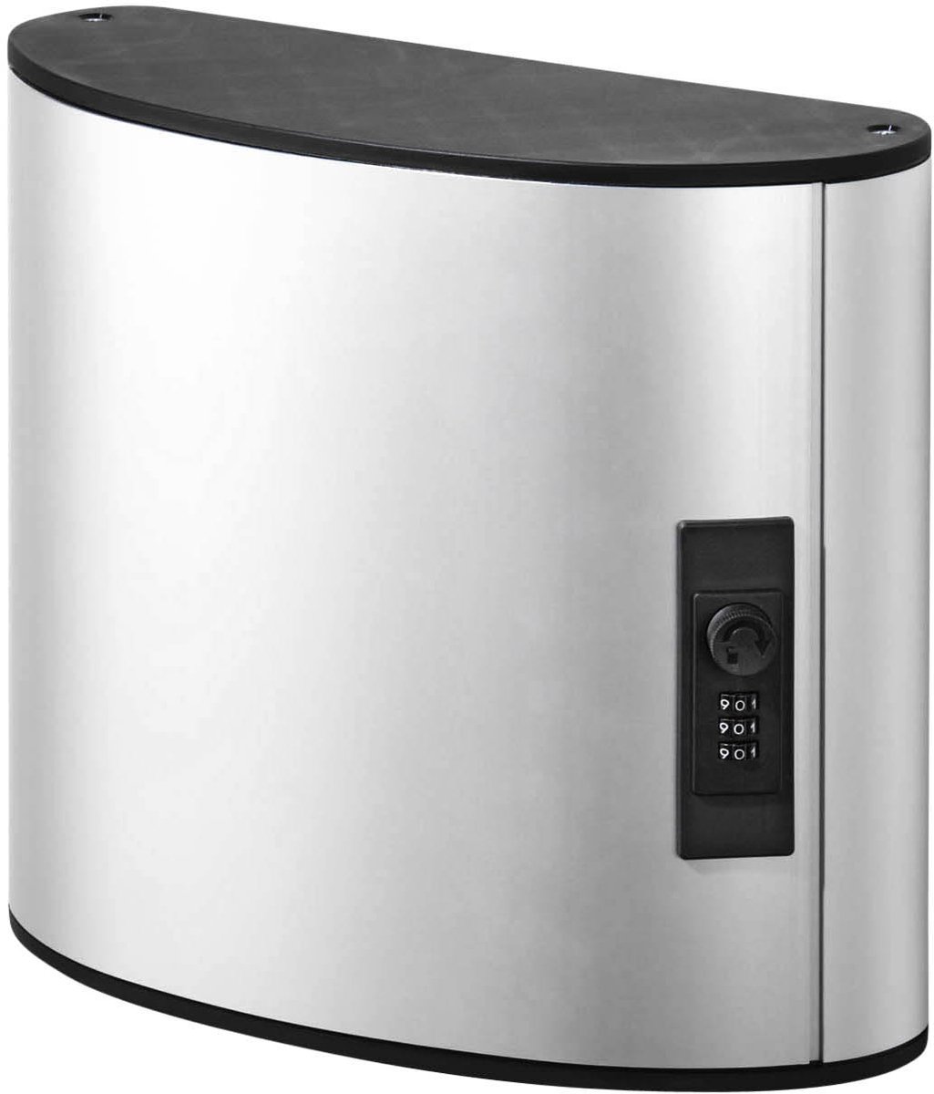 Durable Cassetta porta chiavi KEY BOXE CODE 18 - 1969 196923 Numero di ganci 18 Argento, Metallico