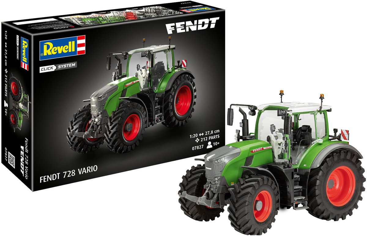 Modello trattore in kit da costruire Revell 07827 1:20