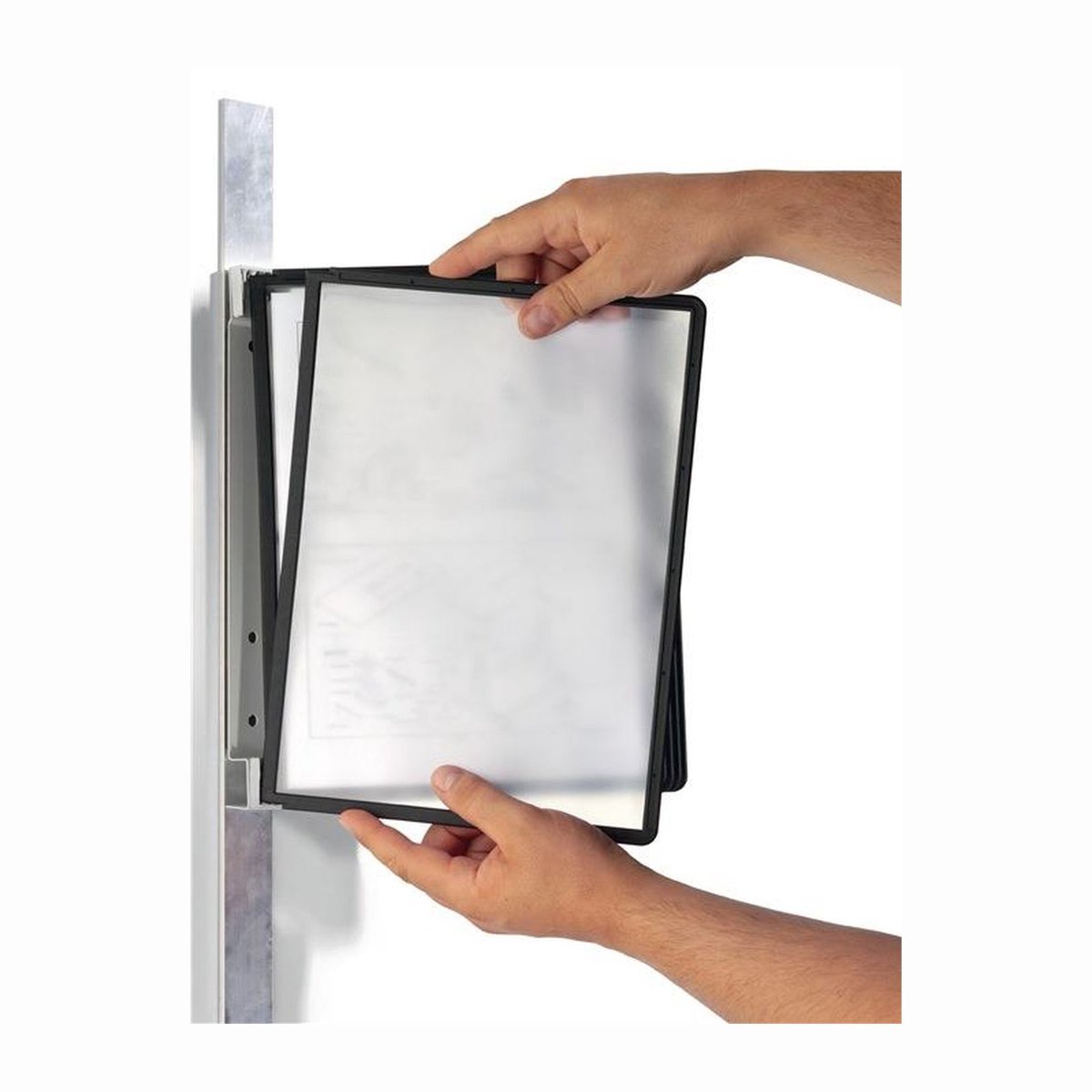 Durable Supporto da parete per pannello espositivo VARIO® MAGNET WALL 5 Nero DIN A4 Numero di display inclusi 5