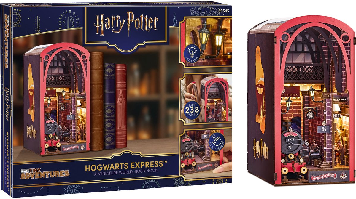 Revell Legno Tiny Adventures - Harry Potter Hogwarts Express Angolo dei libri