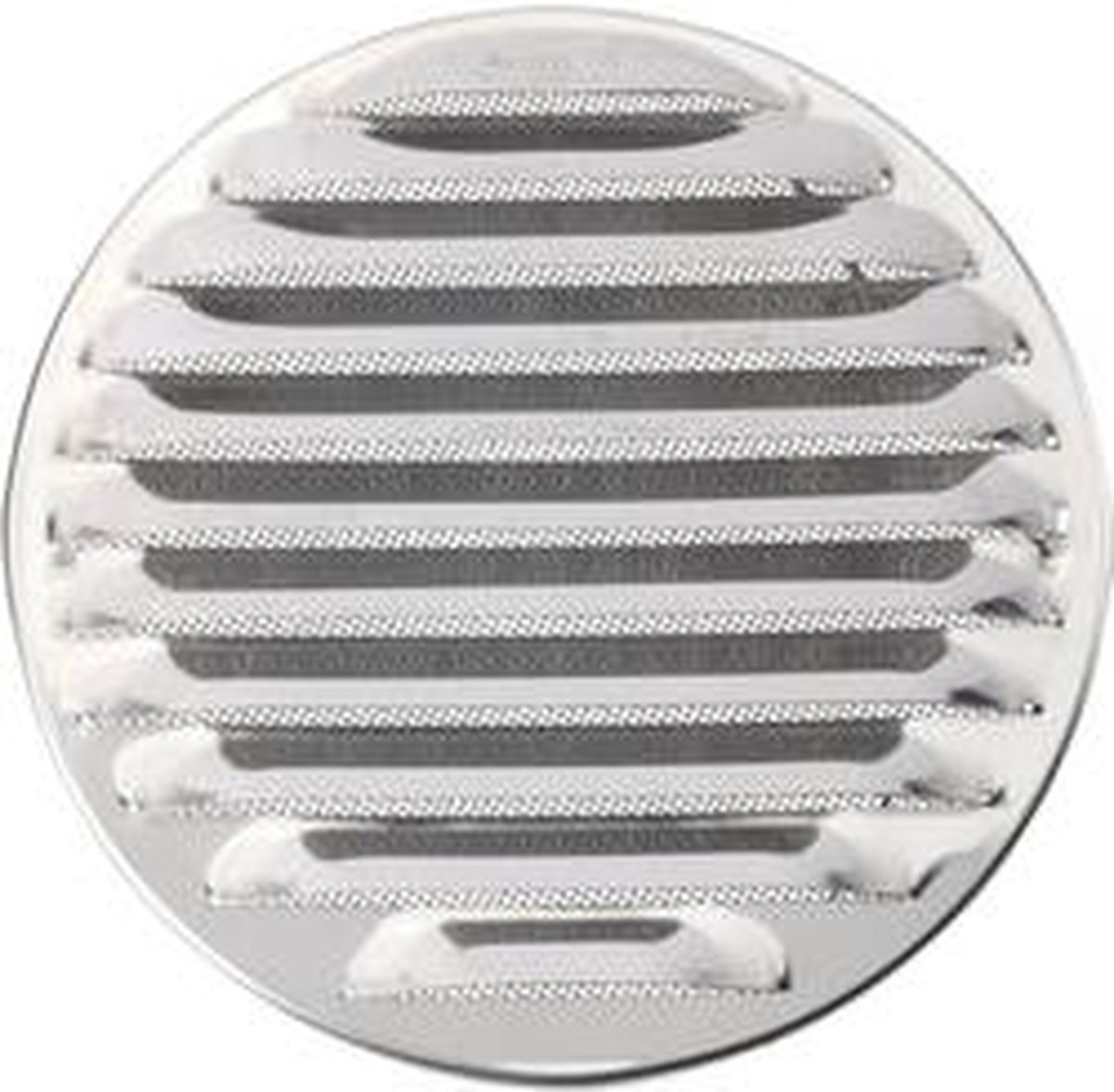 Wallair N31841 Ventilationsgaller Rostfritt stål Håldiameter: 16 cm