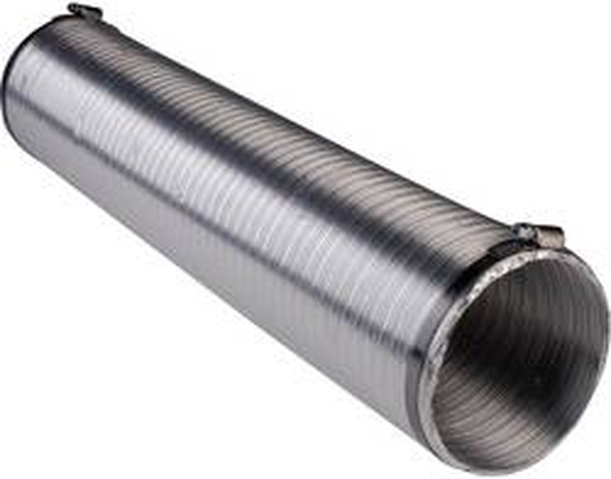Wallair N51839 Flexibelt luftningsrör Aluminium (Ø x L) 15 cm x 2.5 m Silver