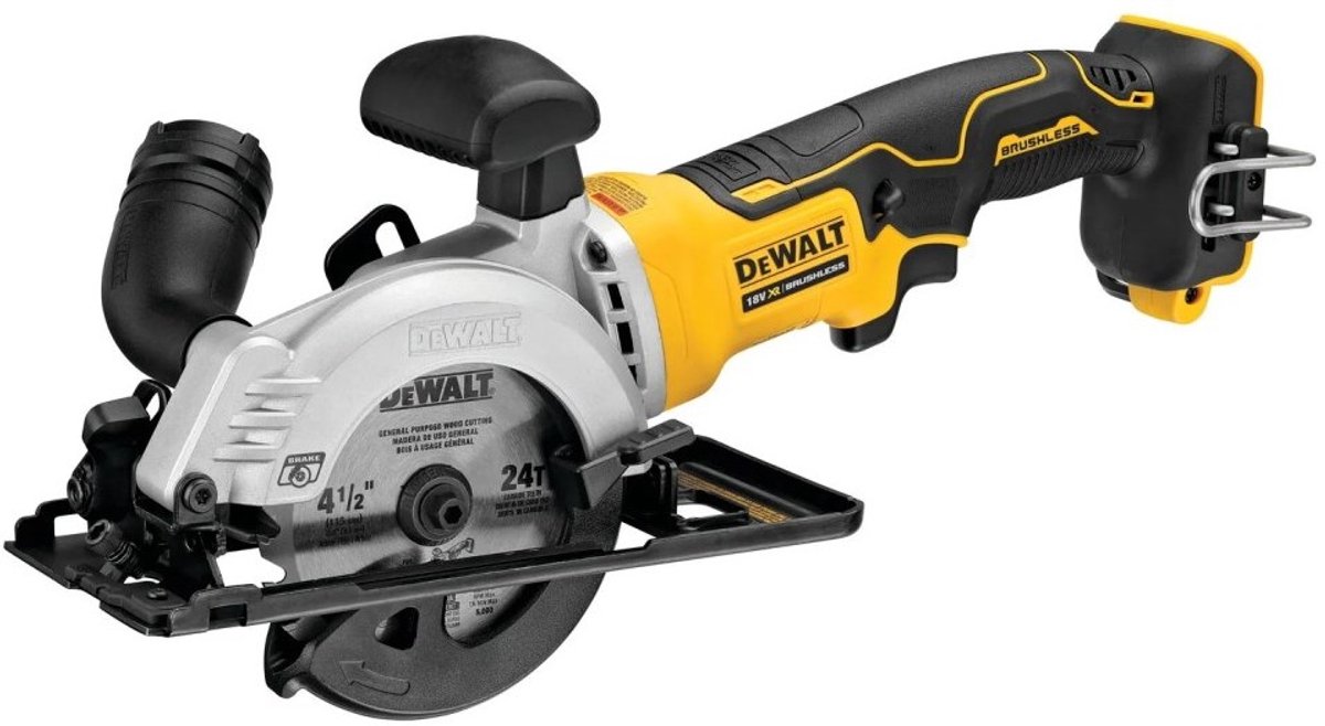 Dewalt 18V XR Brushless 115mm Compact Circular Saw - Bare Unit