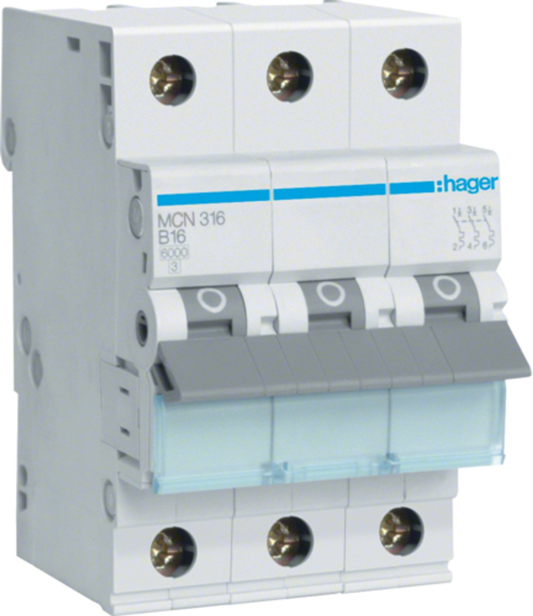 Hager MBN125 MBN125 Automatsäkring 1-polig 25 A