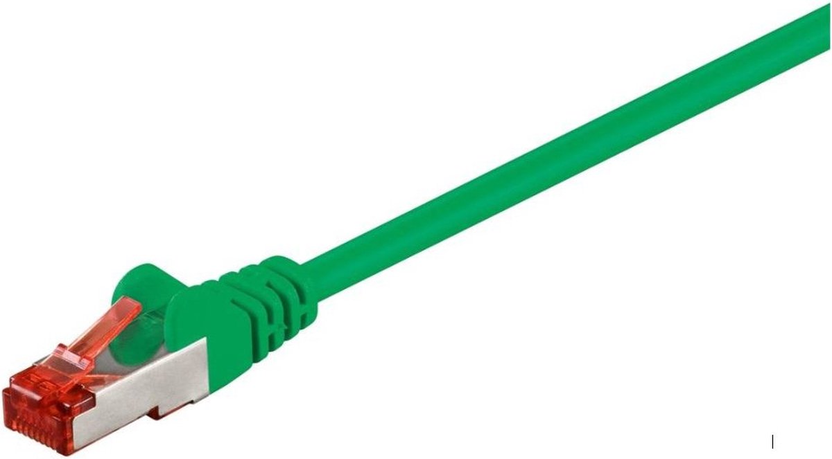 MicroConnect SSTP650G RJ45 Nätverkkabel, Patchkabel   50 m Grön  1 st
