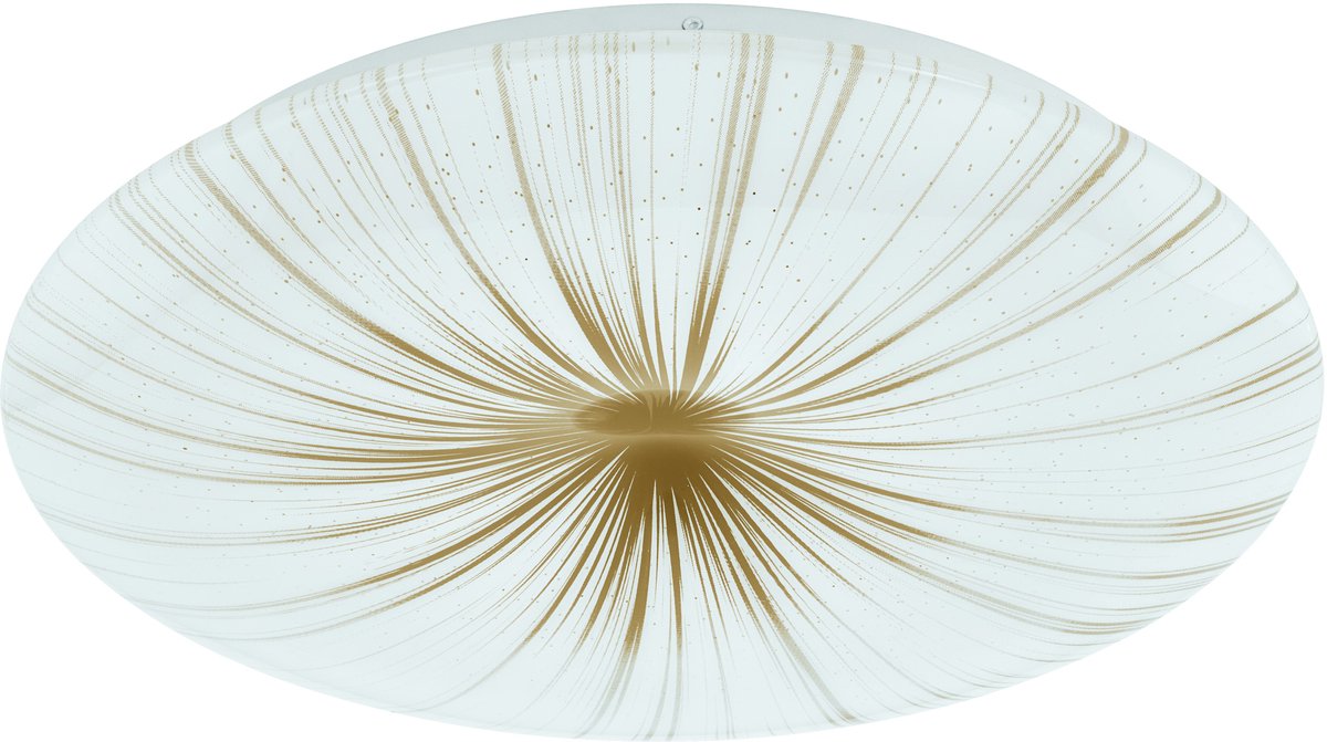 EGLO NIEVES plafond Ø41 cm 19.5W LED 2300 lm white/gold