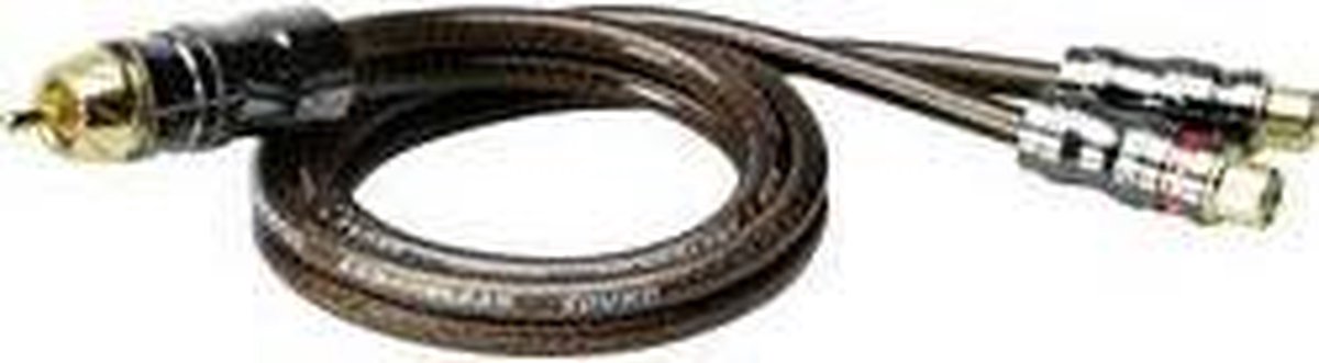 Sinuslive YX-1 Y-RCA-kabel 0.50 m [1x RCA-hane - 2x RCA-hona]