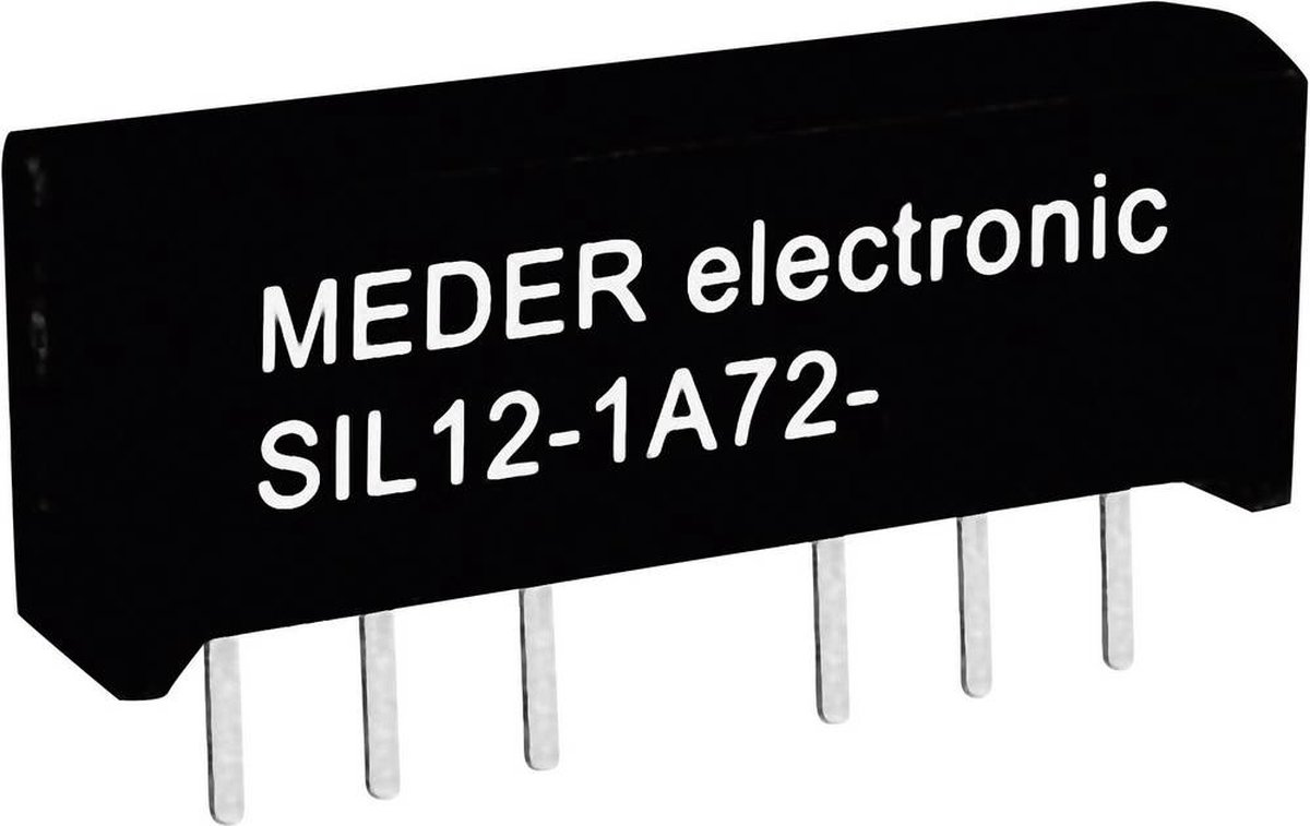 StandexMeder Electronics SIL05-1A72-71D Reed-Relä 1 NO 5 V/DC 0.5 A 10 W SIL-4