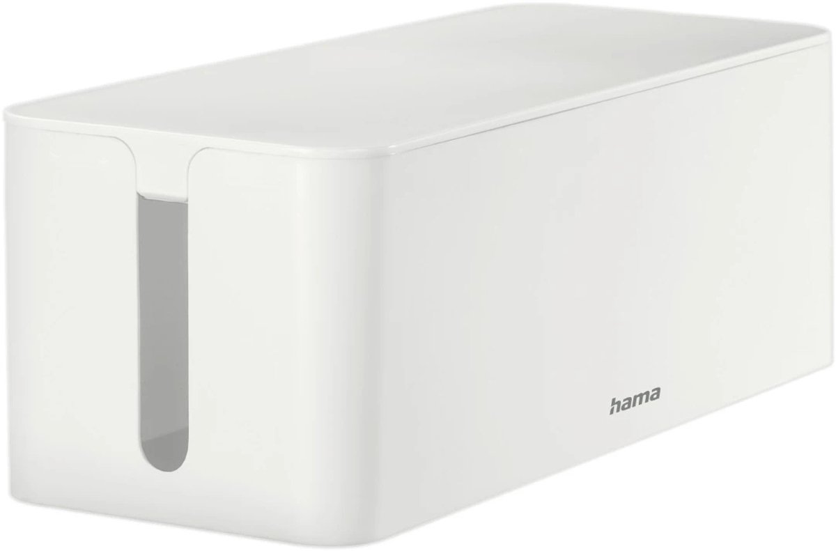 Hama 00221011 Kabelbox Plast Vit stel (L x B x H) 40 x 15.6 x 13 cm 1 st