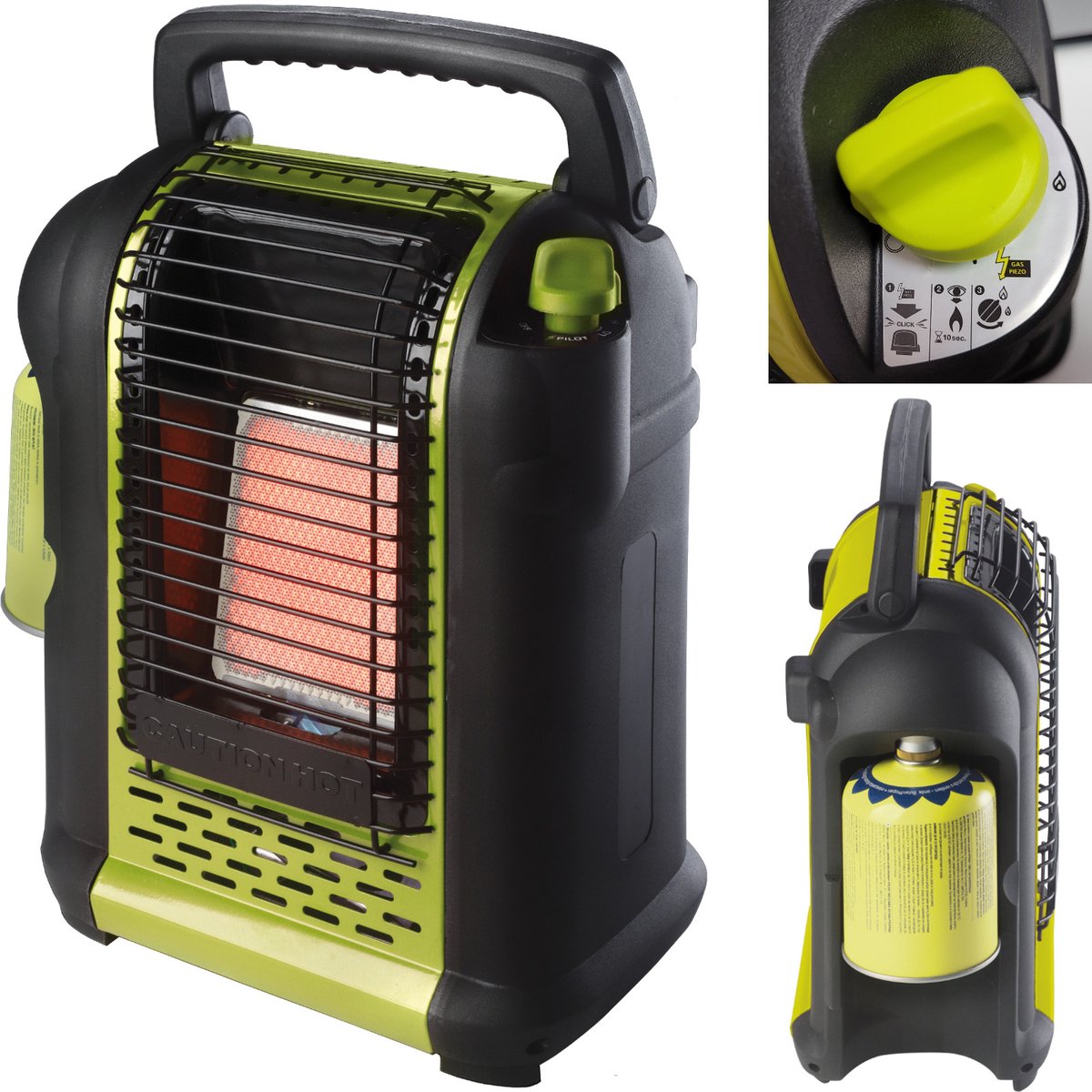 Meva Gas tourist heater for gas cartridges OXYSTOP OLYM