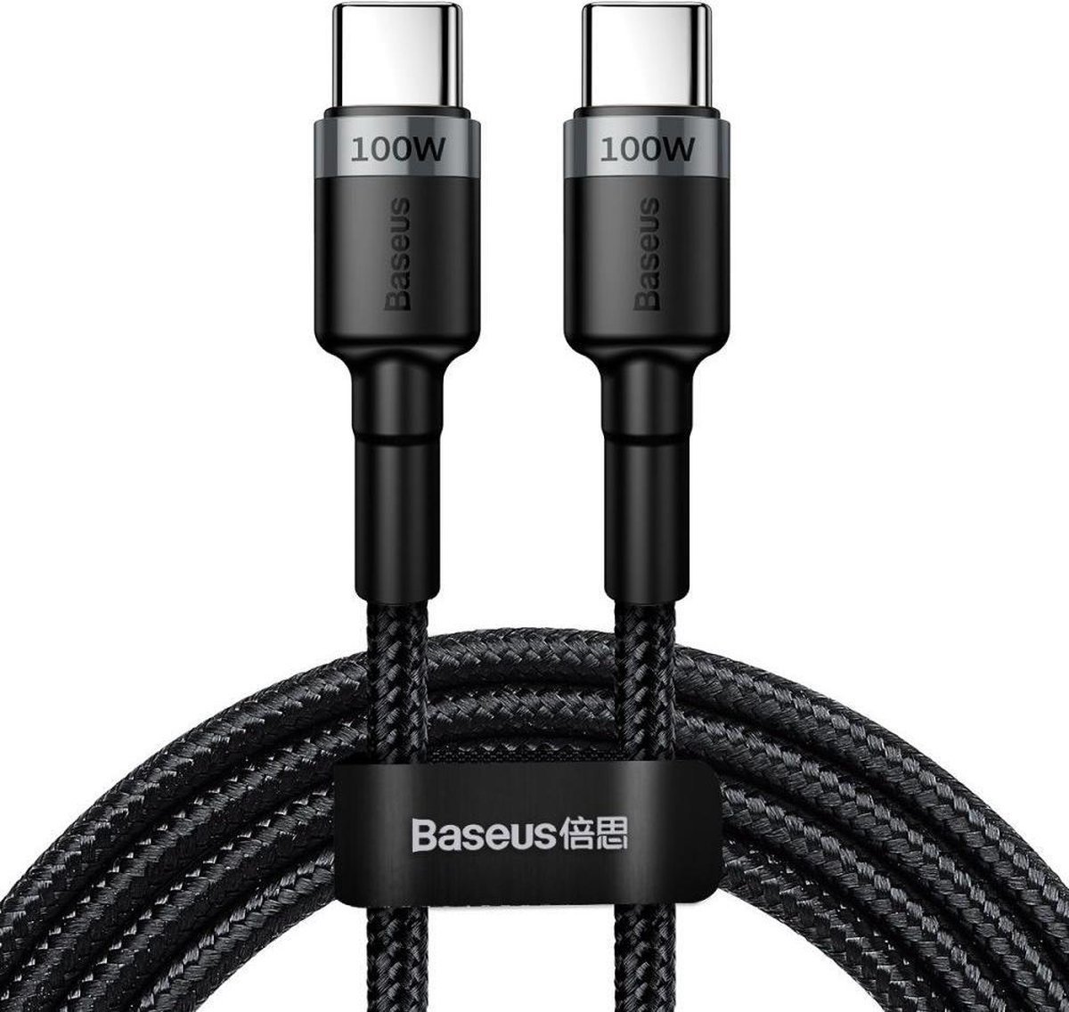 Baseus Cafule PD2.0 100W flash charging USB For Type-C cable (20V 5A)2m Gray+Black