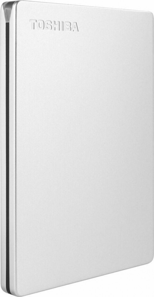 Toshiba Canvio Slim - 1TB - Ekstern Harddisk - Sølv