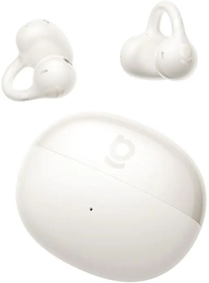 Baseus OWS Bass BC1 Earphones with Clip - White
