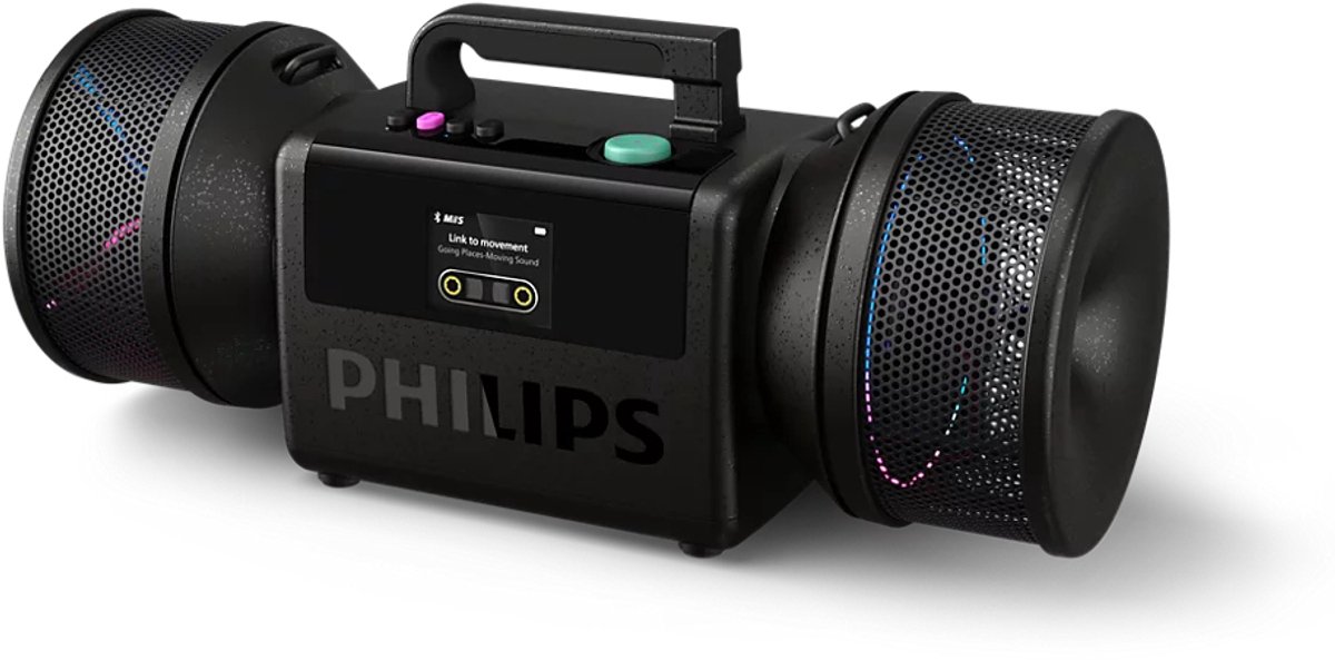 Philips TAMS80 - The Tube Boombox - Black