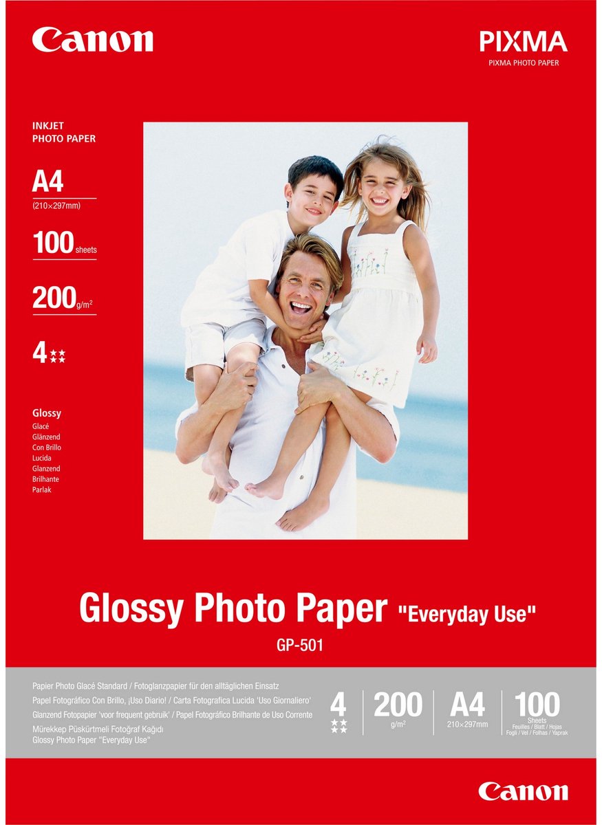 Canon Paper GP-501 / 0775B001 Glossy A4