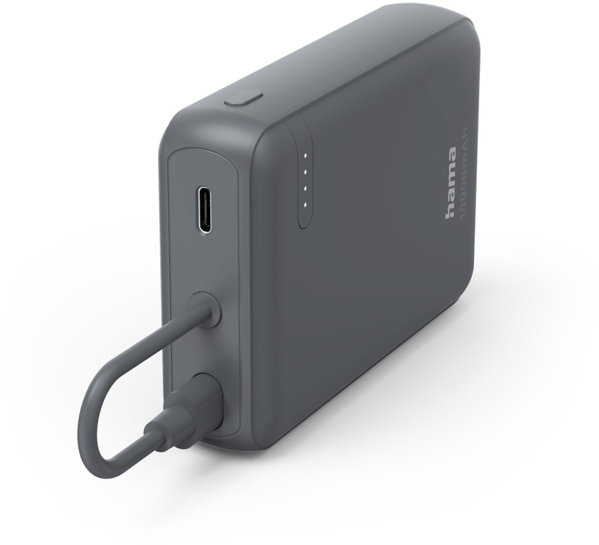 Hama Powerbank Antracit Statusindikering