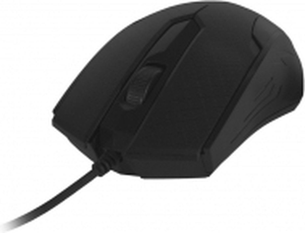 AM-93 - Mus - Optisk - 3 knapper - Sort