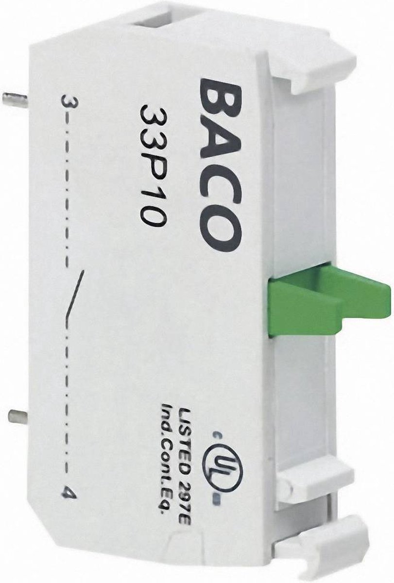 BACO 33P10 Kontaktelement 1 NO momentan 600 V 1 st