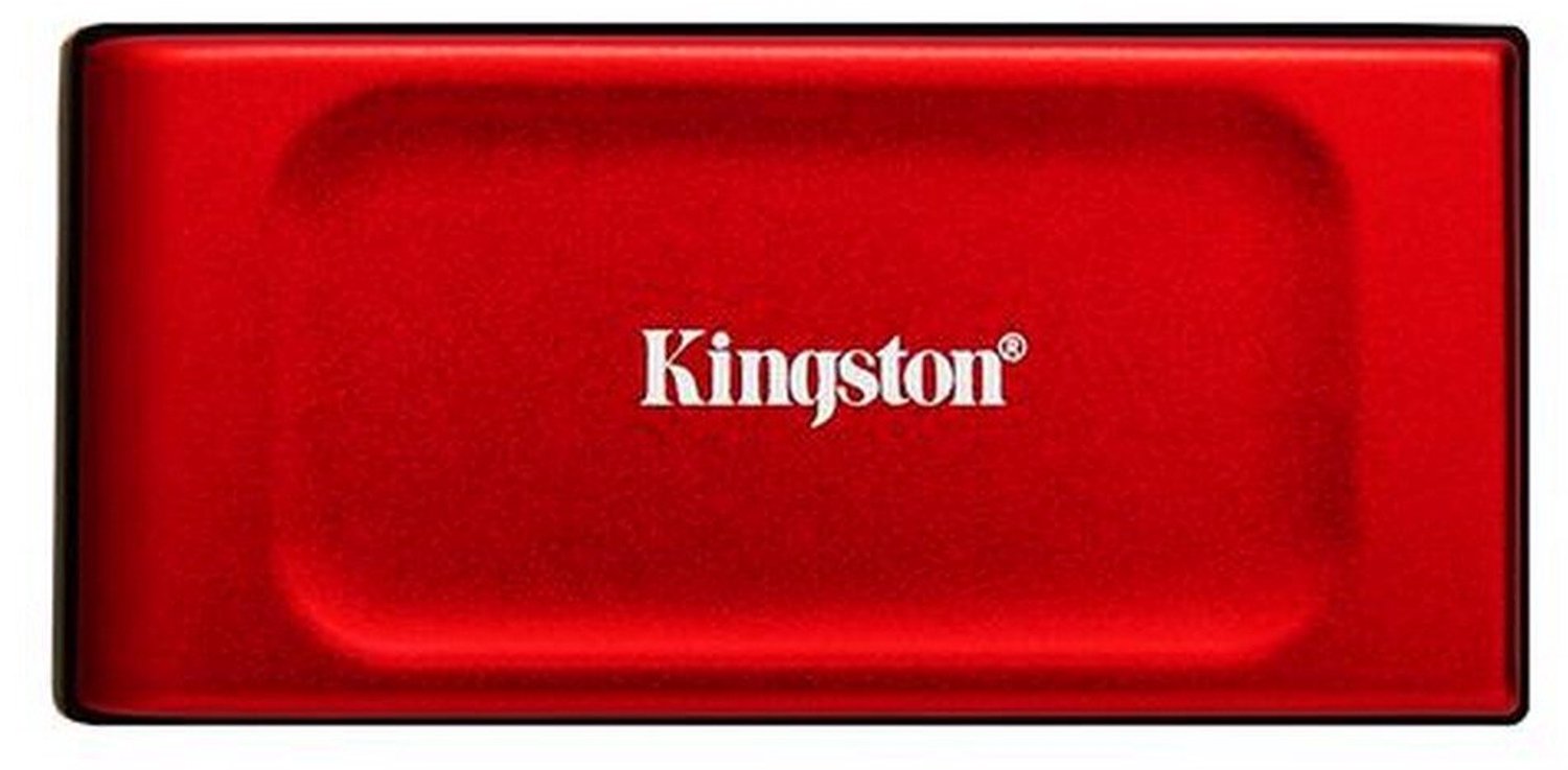 Kingston XS1000 Portable SSD - 1TB - Extern SSD - Röd - USB 3.2 Gen 2