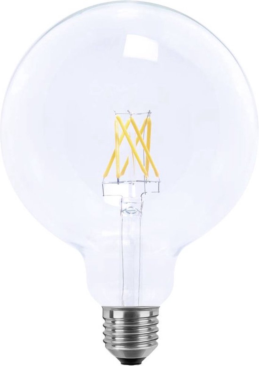 Segula 55685 LED-lamp EEK F (A - G) E27 Klotform 6.5 W = 51 W Varmvit (Ø x H) 125 mm x 180 mm dimbar 1 st