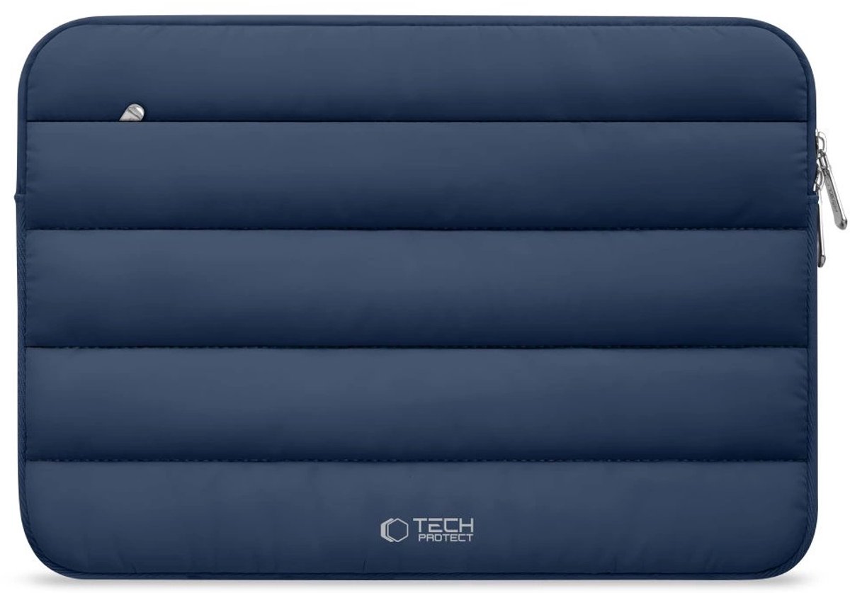Tech-Protect Fluffy Laptop Bag 13-14 - Navy Blue
