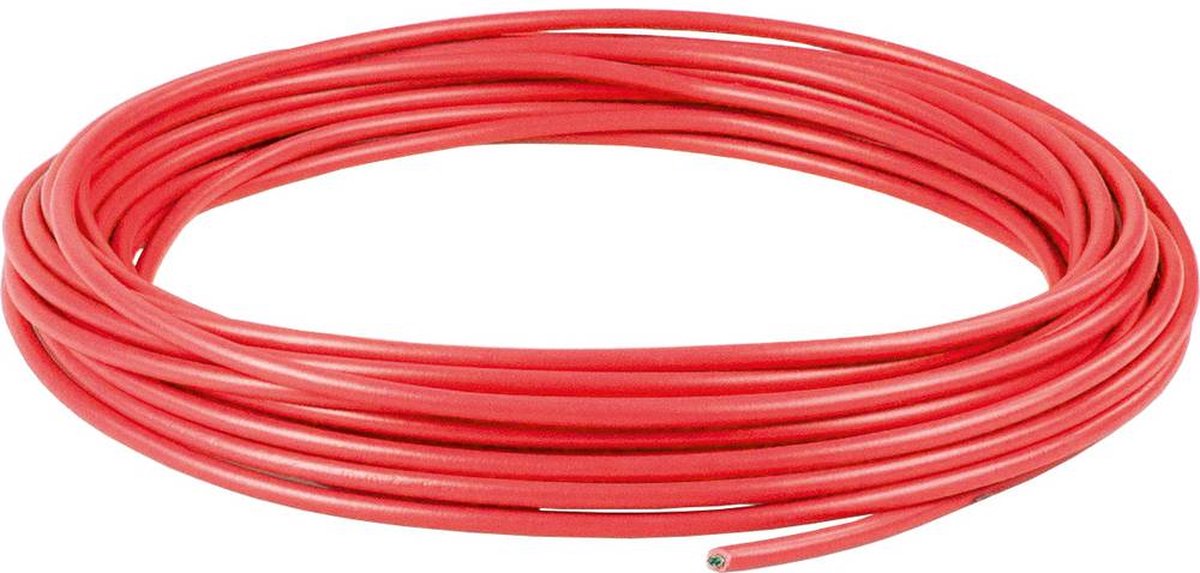 AS Schwabe 30044 Anslutning 1 x 6 mm² Röd 5 m