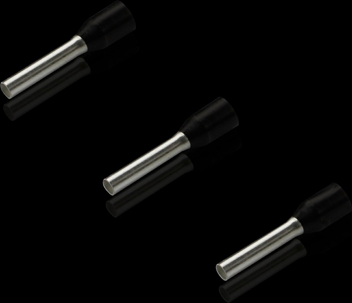 Rittal 4051647 Ändhylsa 1.5 mm² Svart 1000 st