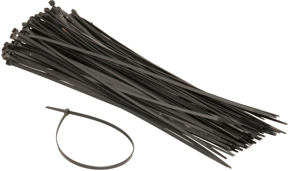 HP Autozubehör 28002 Buntband 200 mm Svart 100 st