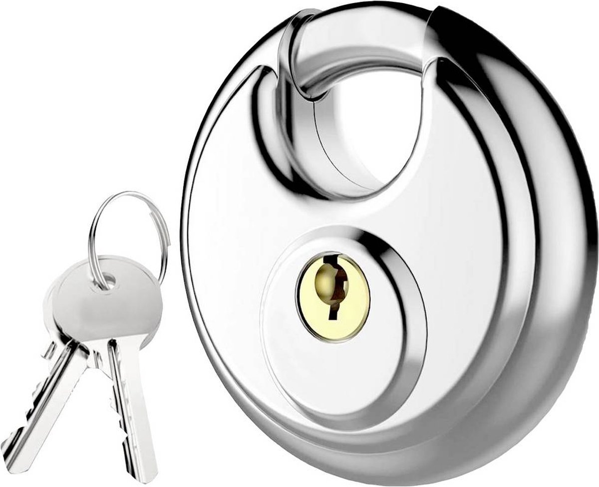HP Autozubehör 18091 Hänglås 7 cm Lika låsning Silver Nyckel